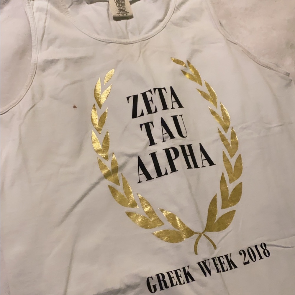 ZETA TAU ALPHA COMFORT COLORS TANK